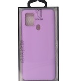 Color TPU Case for Samsung Galaxy A21s Purple