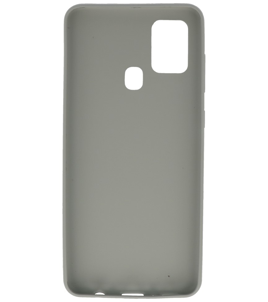 Farbige TPU-Hülle für Samsung Galaxy A21s Grey