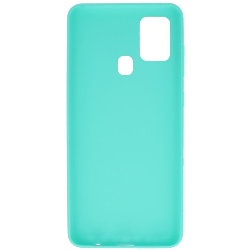 Custodia in TPU colorata per Samsung Galaxy A21s Turchese