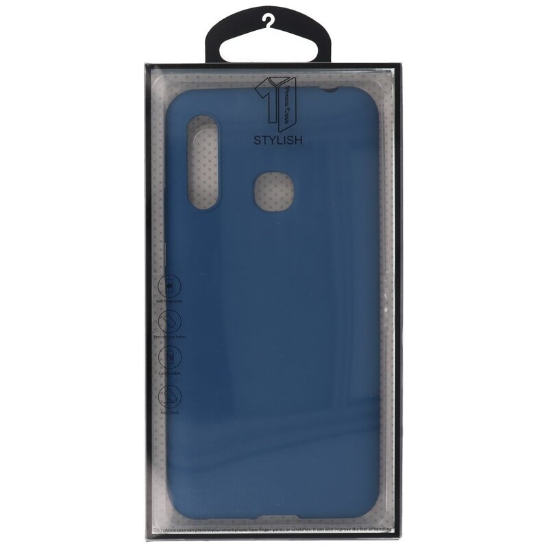 Color TPU Case for Samsung Galaxy A70e Navy