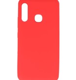Coque en TPU couleur pour Samsung Galaxy A70e Rouge
