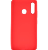 Carcasa de TPU en color para Samsung Galaxy A70e Rojo