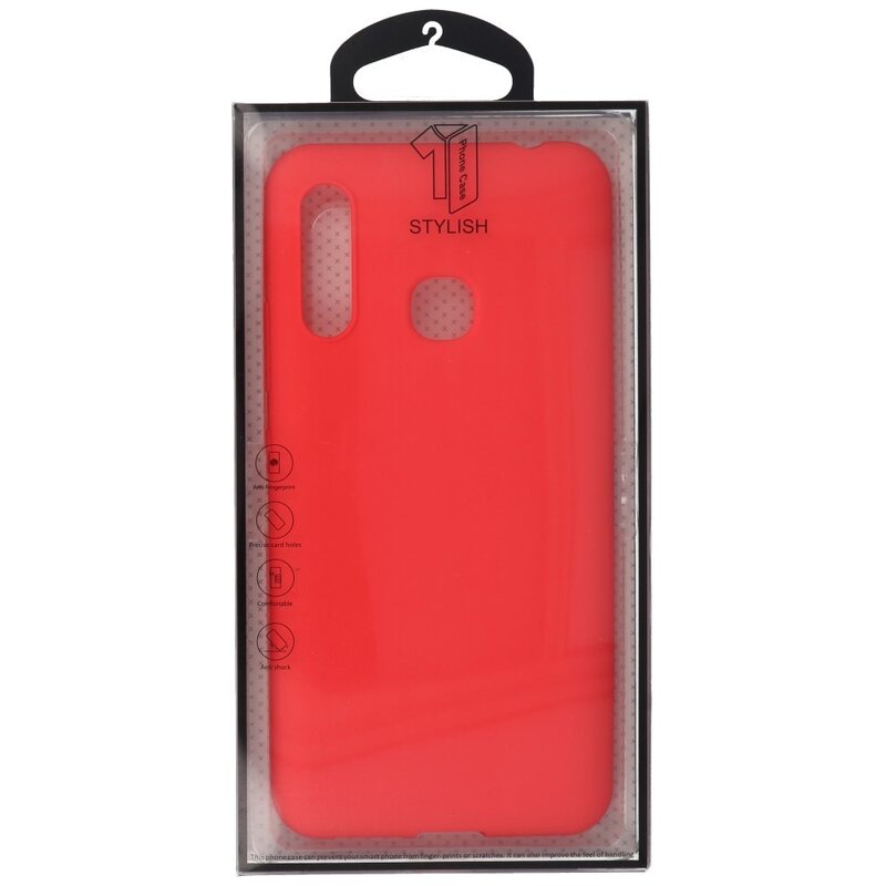 Custodia in TPU a colori per Samsung Galaxy A70e Red