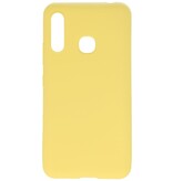 Custodia in TPU a colori per Samsung Galaxy A70e Giallo