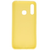 Custodia in TPU a colori per Samsung Galaxy A70e Giallo