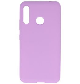 Carcasa de TPU en color para Samsung Galaxy A70e Morada