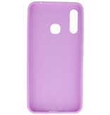 Farbige TPU-Hülle für Samsung Galaxy A70e Lila