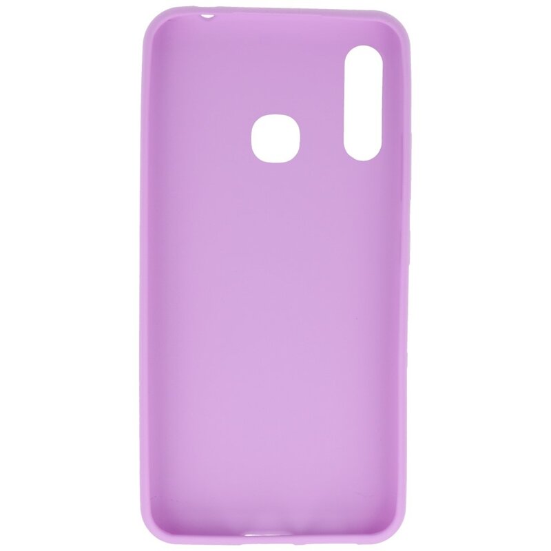 Farbige TPU-Hülle für Samsung Galaxy A70e Lila