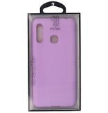 Carcasa de TPU en color para Samsung Galaxy A70e Morada