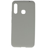 Farbige TPU-Hülle für Samsung Galaxy A70e Grau