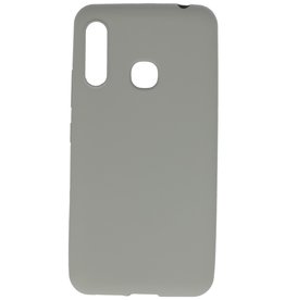 Carcasa de TPU en color para Samsung Galaxy A70e Gris