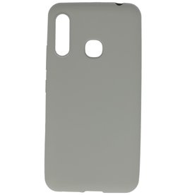 Farbige TPU-Hülle für Samsung Galaxy A70e Grau