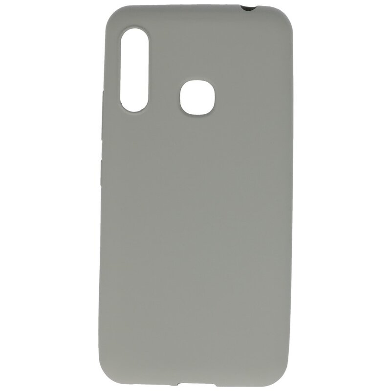 Farbige TPU-Hülle für Samsung Galaxy A70e Grau