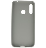 Custodia in TPU a colori per Samsung Galaxy A70e Grigio