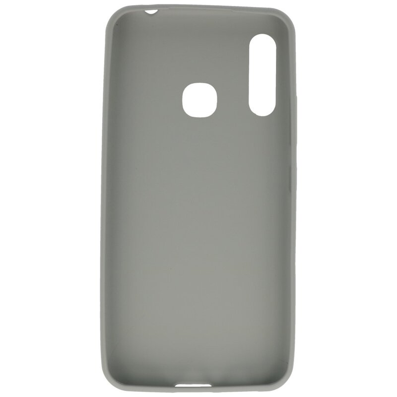 Farbige TPU-Hülle für Samsung Galaxy A70e Grau