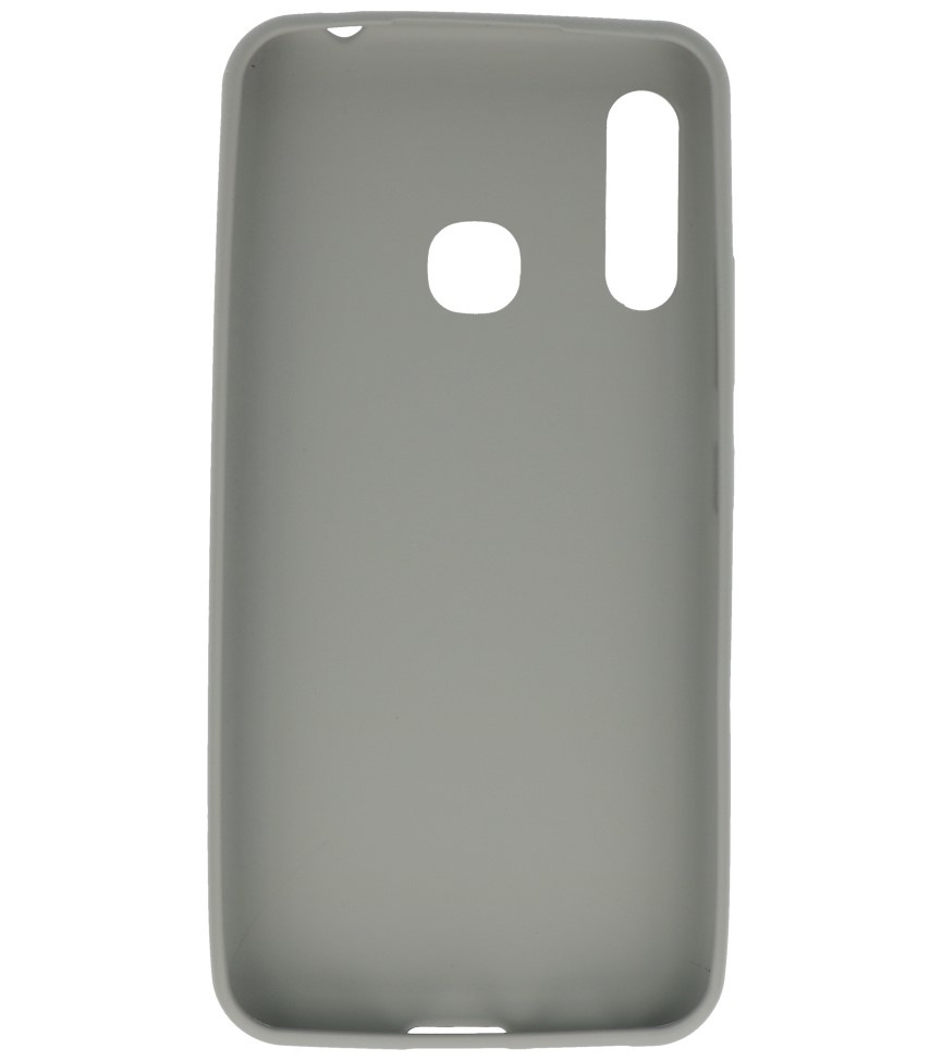 Carcasa de TPU en color para Samsung Galaxy A70e Gris