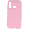 Farbige TPU-Hülle für Samsung Galaxy A70e Pink