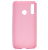 Farbige TPU-Hülle für Samsung Galaxy A70e Pink
