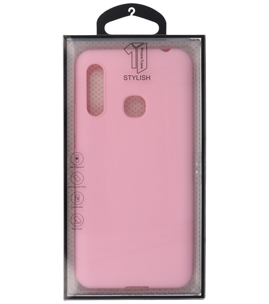 Color TPU Case for Samsung Galaxy A70e Pink