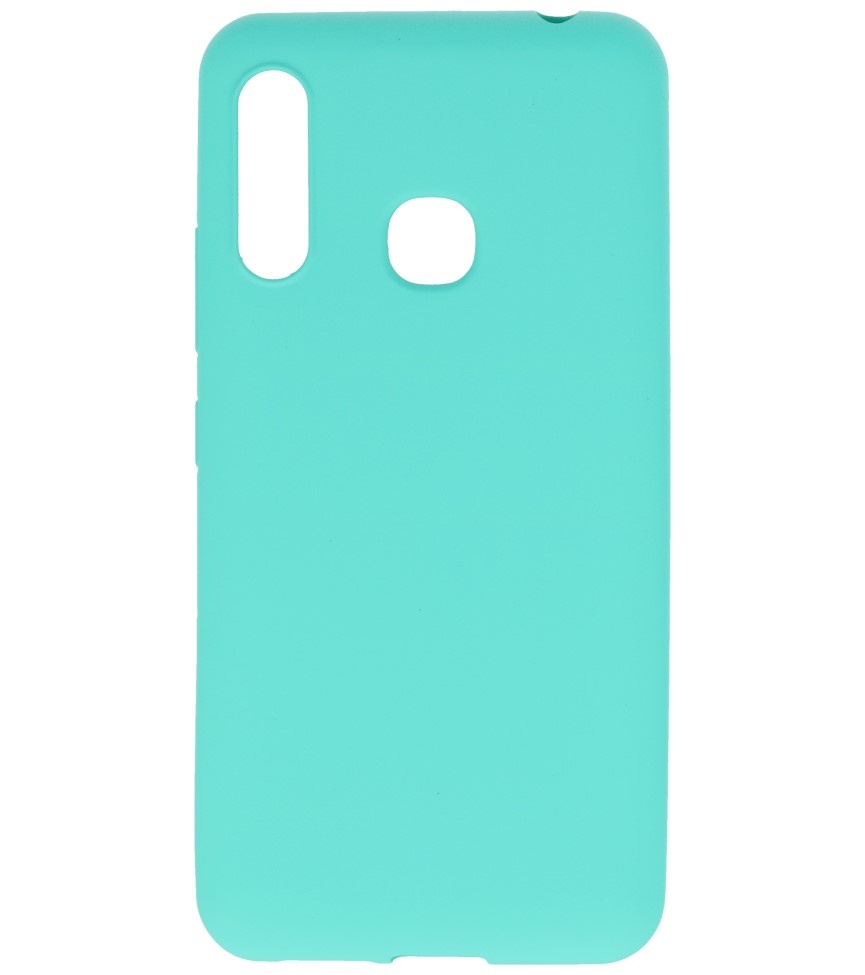 Color TPU Hoesje voor Samsung Galaxy A70e Turquoise