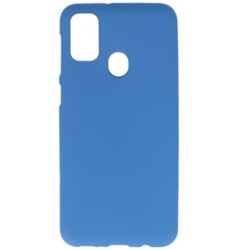 Carcasa de TPU en color para Samsung Galaxy M31 Azul marino