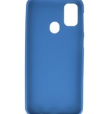 Carcasa de TPU en color para Samsung Galaxy M31 Azul marino