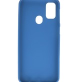 Farbige TPU-Hülle für Samsung Galaxy M31 Navy