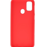 Farbige TPU-Hülle für Samsung Galaxy M31 Rot