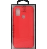 Carcasa de TPU en color para Samsung Galaxy M31 Rojo