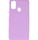 Coque en TPU couleur pour Samsung Galaxy M31 Violet