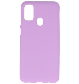 Custodia in TPU a colori per Samsung Galaxy M31 Viola