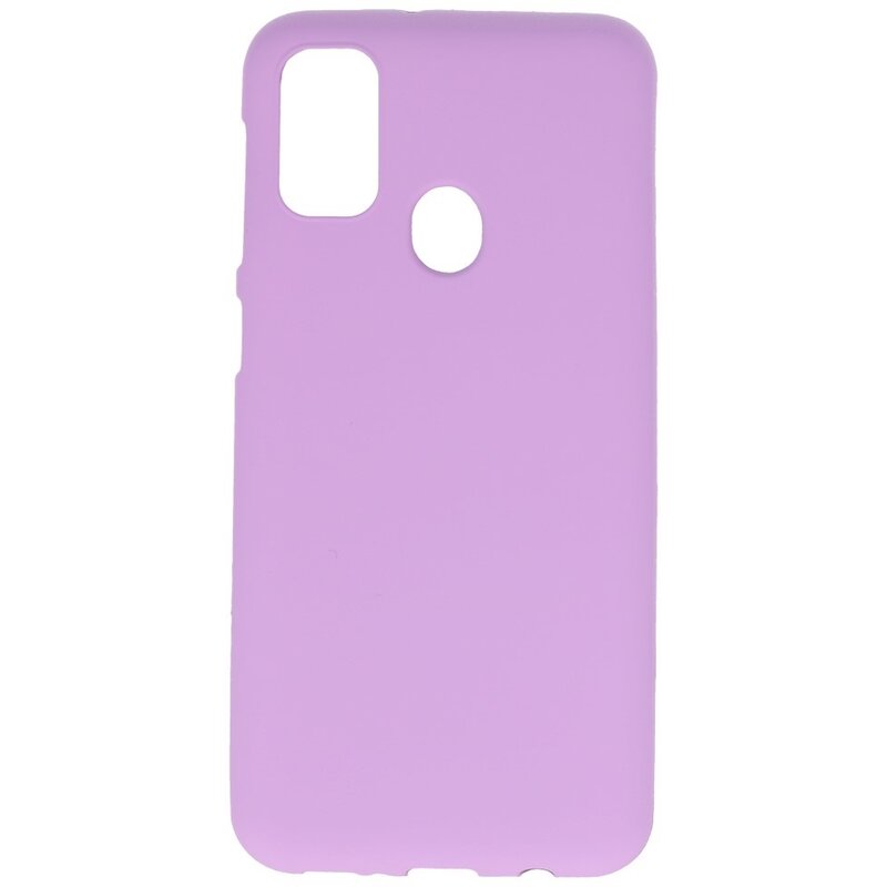 Carcasa de TPU en color para Samsung Galaxy M31 Morada