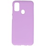 Coque en TPU couleur pour Samsung Galaxy M31 Violet