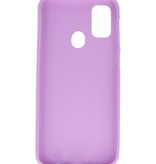 Coque en TPU couleur pour Samsung Galaxy M31 Violet
