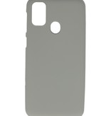 Coque en TPU couleur pour Samsung Galaxy M31 Gris