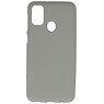 Carcasa de TPU en color para Samsung Galaxy M31 Gris