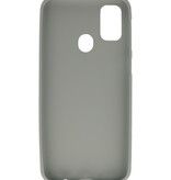 Coque en TPU couleur pour Samsung Galaxy M31 Gris