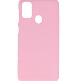 Carcasa de TPU en color para Samsung Galaxy M31 Rosa
