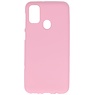 Farbige TPU-Hülle für Samsung Galaxy M31 Pink