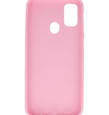 Carcasa de TPU en color para Samsung Galaxy M31 Rosa