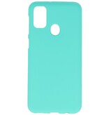 Coque en TPU couleur pour Samsung Galaxy M31 Turquoise