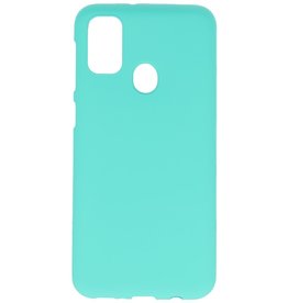 Coque en TPU couleur pour Samsung Galaxy M31 Turquoise