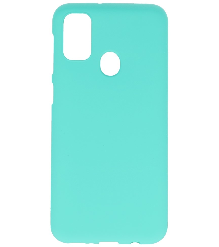 Farbige TPU-Hülle für Samsung Galaxy M31 Türkis