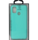 Coque en TPU couleur pour Samsung Galaxy M31 Turquoise