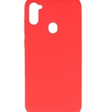 Farbige TPU-Hülle für Samsung Galaxy A11 Rot