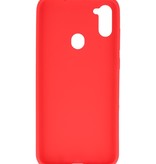 Color TPU Case for Samsung Galaxy A11 Red