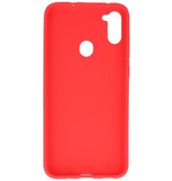 Custodia in TPU a colori per Samsung Galaxy A11 Red