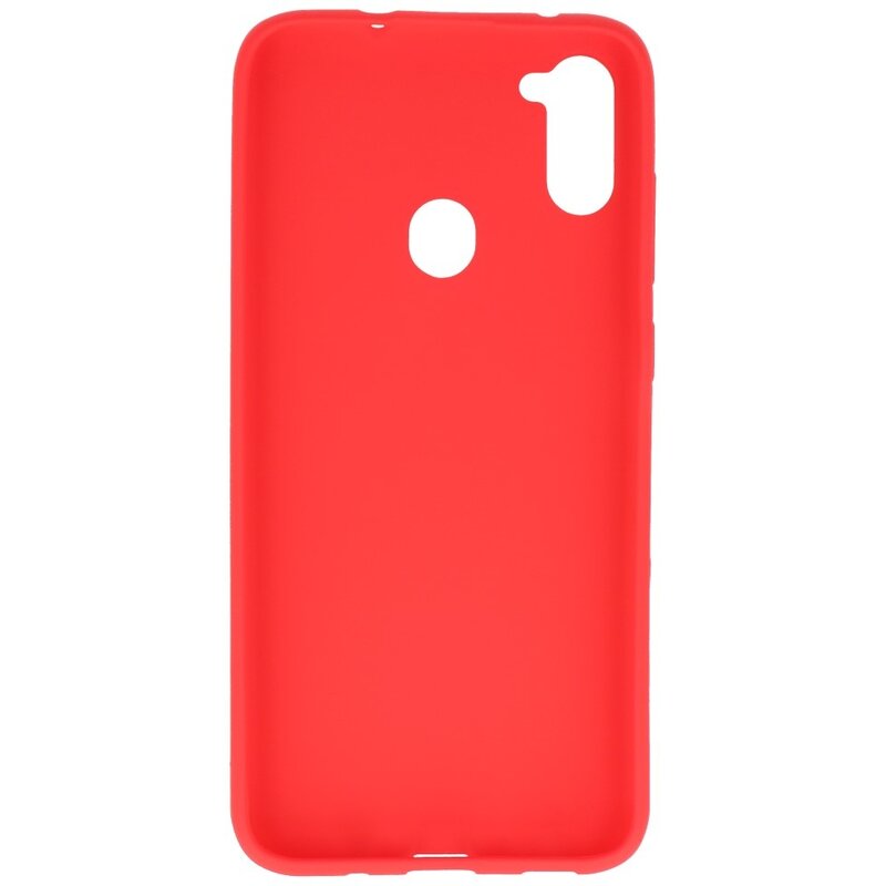 Custodia in TPU a colori per Samsung Galaxy A11 Red