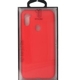 Color TPU Case for Samsung Galaxy A11 Red