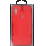 Coque en TPU couleur pour Samsung Galaxy A11 Rouge